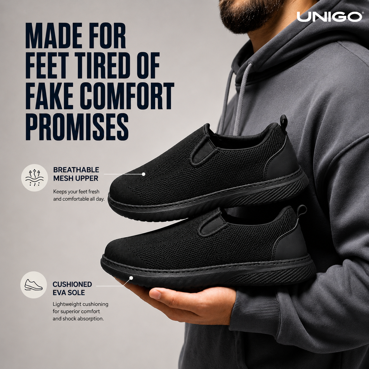Charge 2.0: Breathable Cushioned Shoes