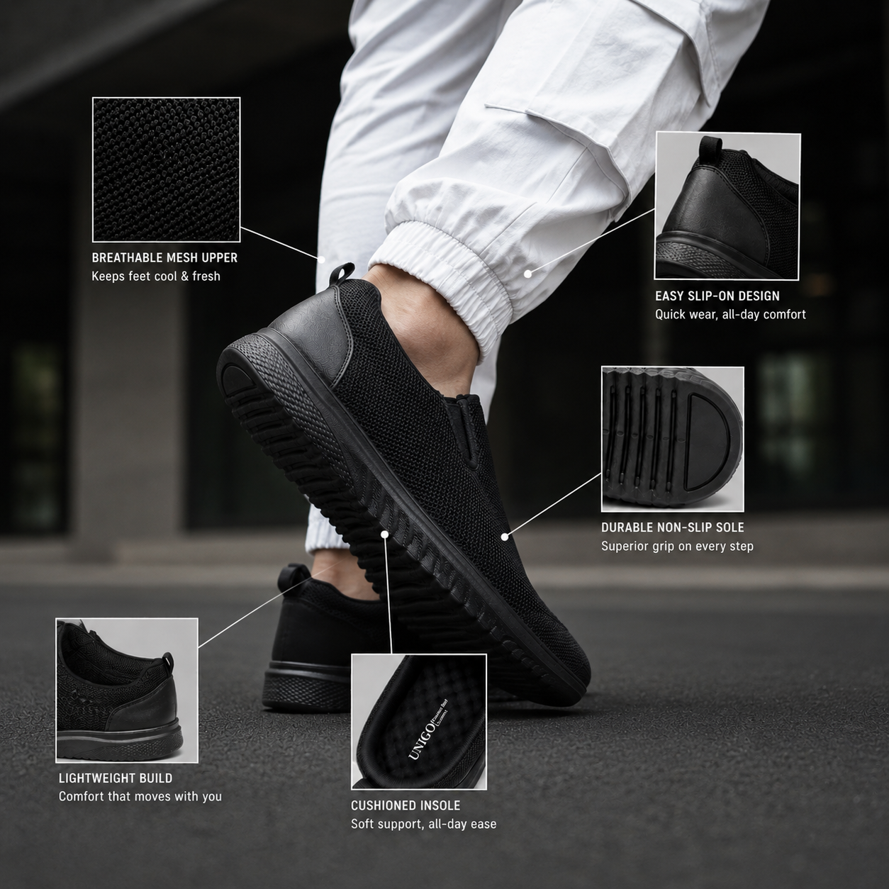 Charge 2.0: Premium Breathable Shoes