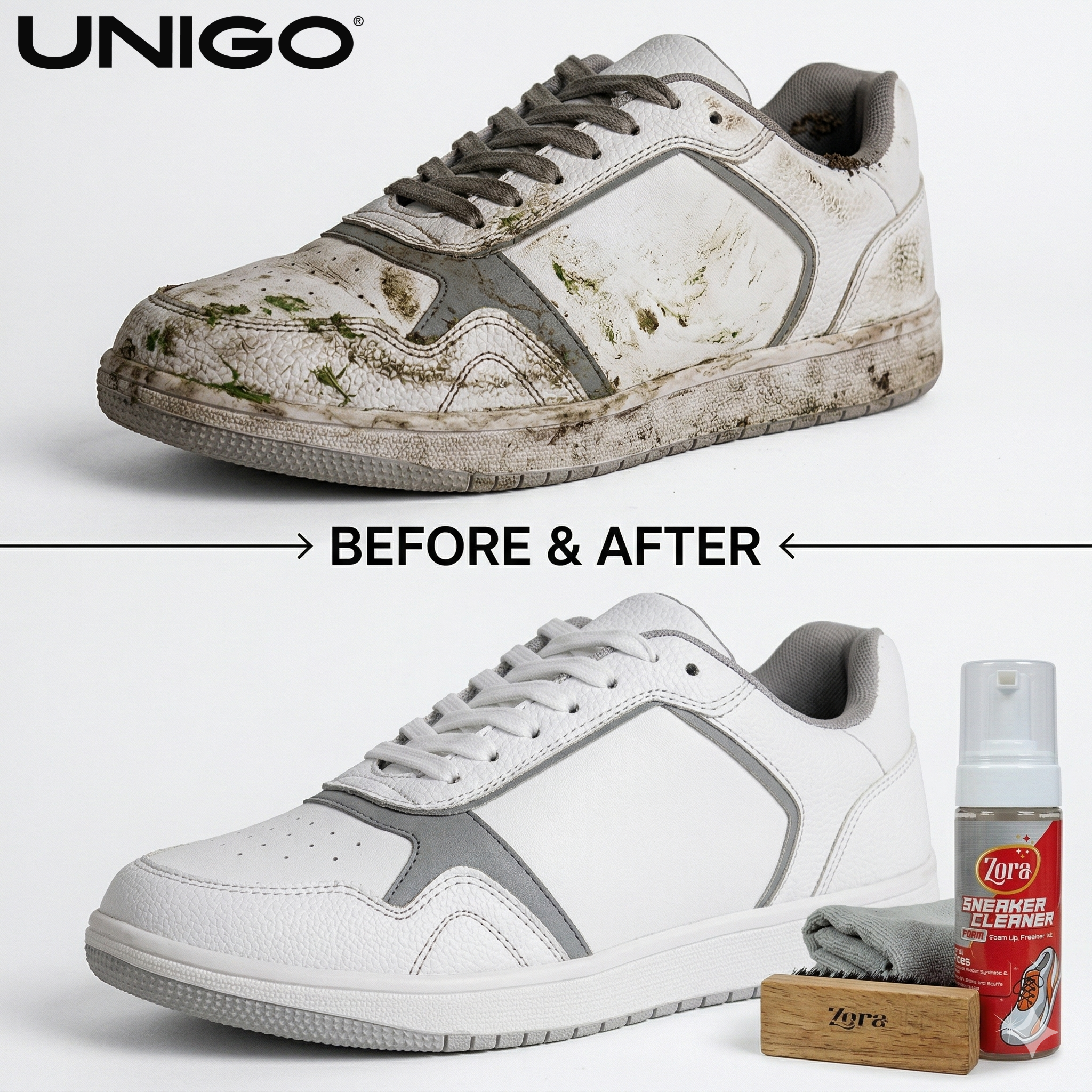 Unigo X Zora : Footwear Cleaning Kit