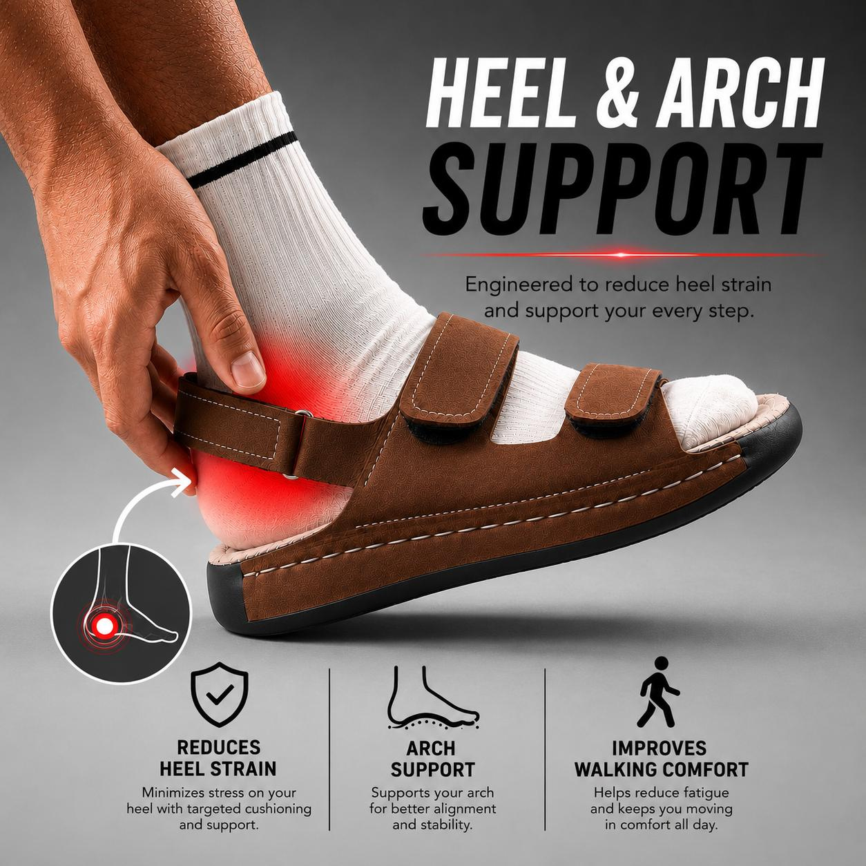 Hunk : Premium Suede Sandal