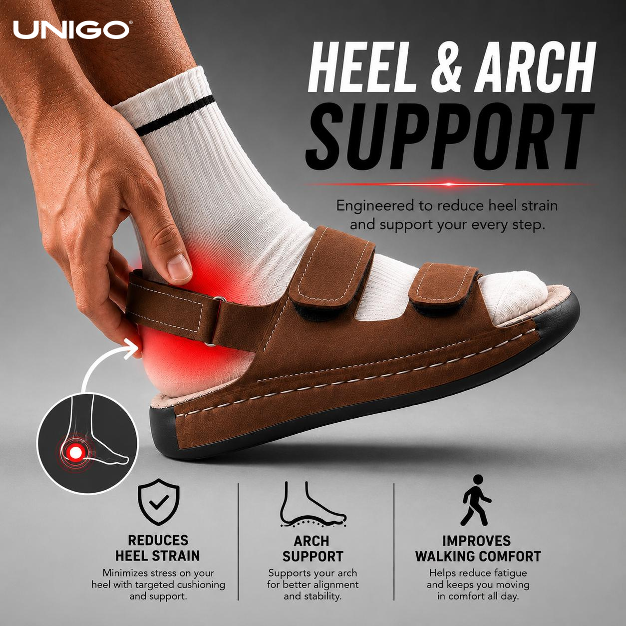 Hunk : Premium Suede Sandal