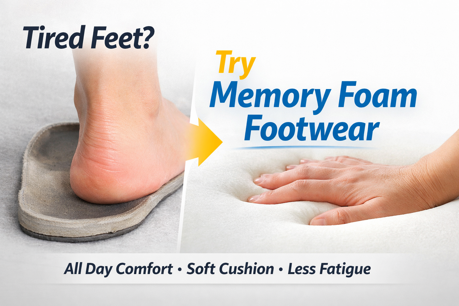 Why I Switched to Memory Foam Footwear for Everyday Comfort
