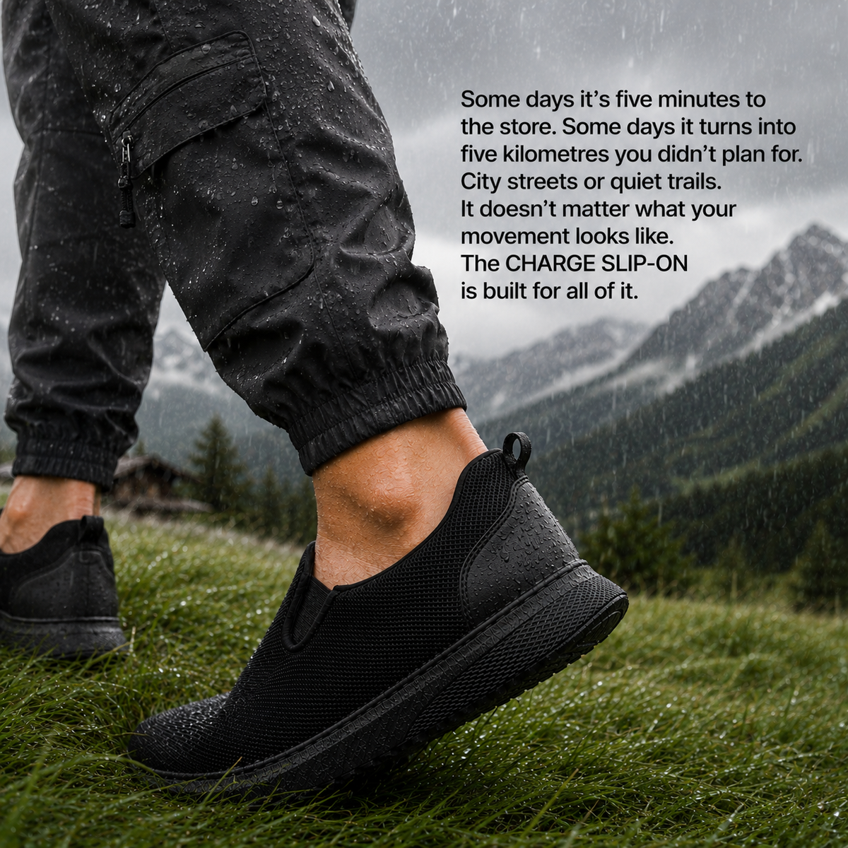 Charge 2.0: Premium Stitched Shoes
