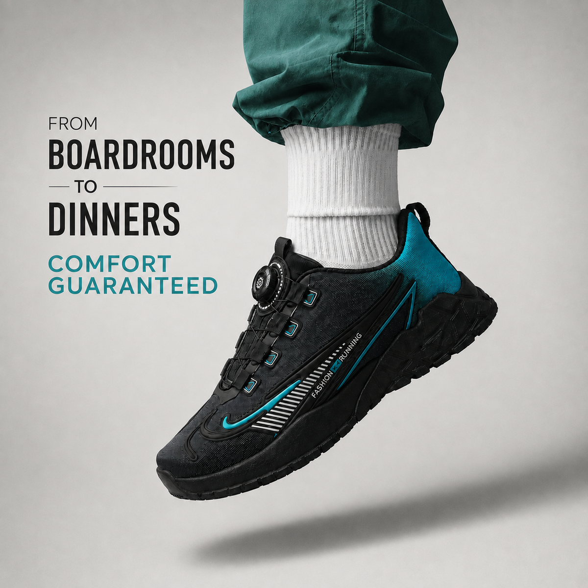 Hunter : Premium Dial Lace Shoes