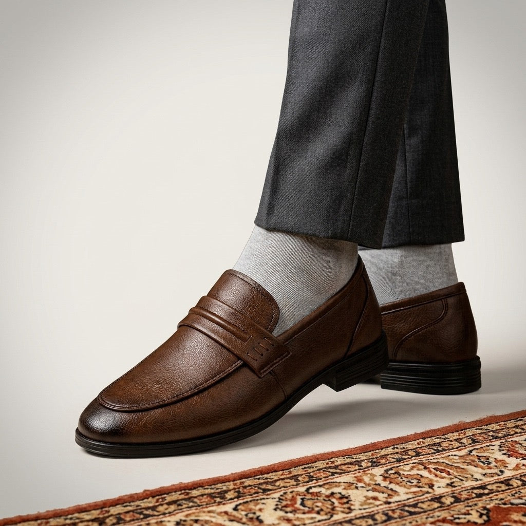 Vegas Brown : Premium Ease Loafers