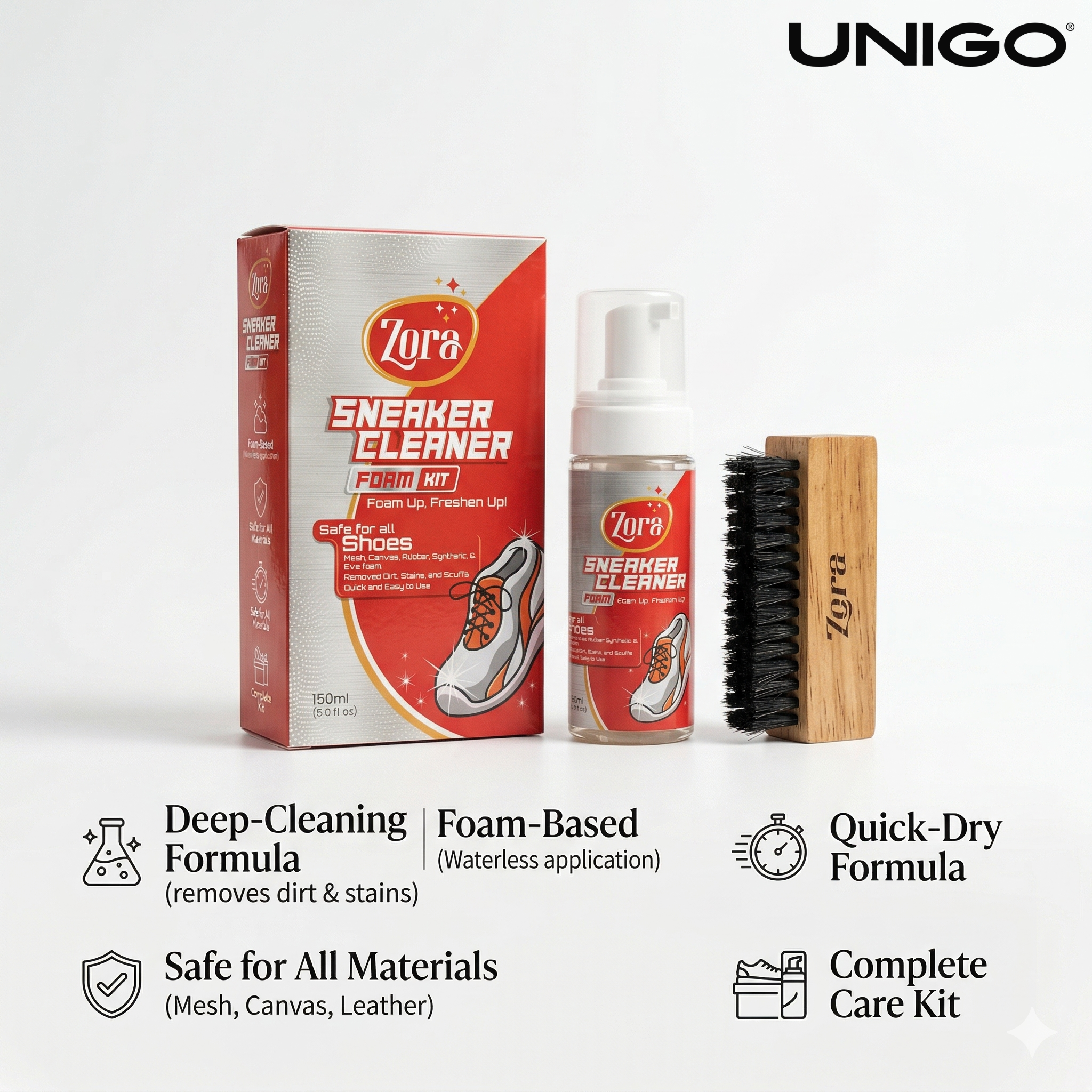 Unigo X Zora : Footwear Cleaning Kit