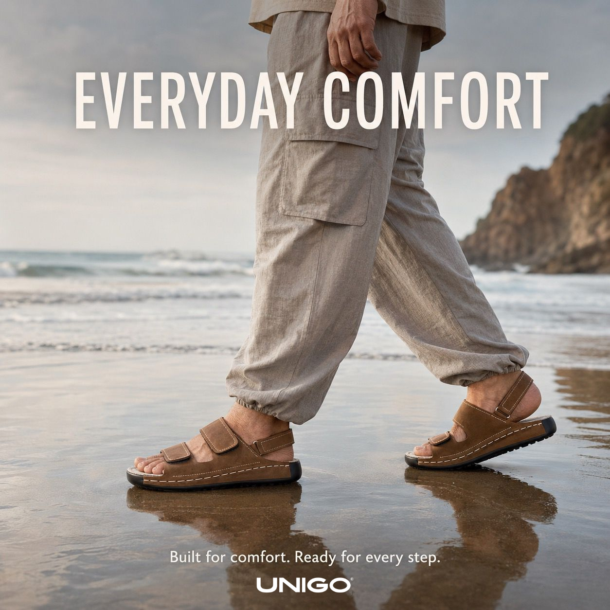 Hunk : Premium Suede Sandal